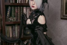 [Cosplay]穿旗袍的2B小姐姐 [45P]-套图岛