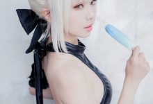 Ely_eee(ElyEE子) NO.071 — 黑皮泳裙[15P／40.8MB]-套图岛