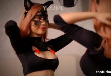 [YouMei尤美] 视频 2018.10.31 万圣节の狂欢 绯月樱-Cherry [1V]-套图岛