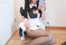 二次元美女古川kagura - 黑丝开胸 猫耳女仆 [55P1V-152MB]-套图岛