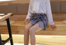 学妹加速跑 XM091《霸王茶姬-琪琪》 套图+视频-套图岛