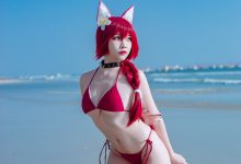 二佐Nisa 碧蓝航线 让巴尔泳装[20P-139MB]-套图岛