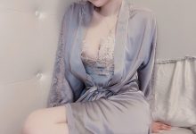 周叽是可爱兔兔 NO.017 - 今夕何夕睡袍[9P／15.1MB]-套图岛