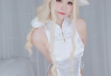 Coser小姐姐白银81 白银81-白旗袍 [101P7V-567MB]-套图岛