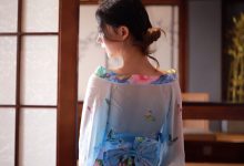 抖娘利世 水蓝和服 [30P-46.9MB]-套图岛