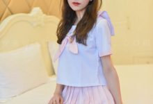 大生模拍 No.069 允儿 粉嫩学生装 [51P1V-357MB]-套图岛