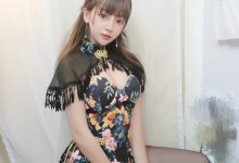 过期米线线喵 – 披肩小洋装-套图岛