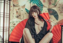 过期米线线喵 – 和风泳衣-套图岛