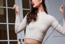 [妖精社] 2020.04.28 V2011《三层叠穿》大雯子 [50/328M]-套图岛