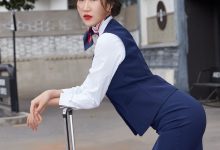 [妖精社] 2020.12.20 T2045 《苏伟-空姐的一天》 [44P/261M]-套图岛