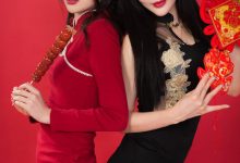 [Ligui丽柜] 2021.02.10 《《双生花-欲饺迎春》甜甜&凉儿 [93+1P110M]-套图岛