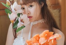 [BoLoLi波萝社]新刊 2017.07.24 BOL90 柳侑绮 白纱少女与花 [25+1P]-套图岛