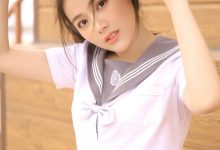 水手服美女清纯养眼写真图片-套图岛