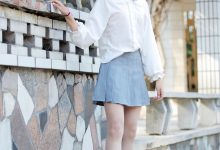 奈丝写真 NO.049 清纯呆萌的学妹-小橙子 [56P+486M]-套图岛