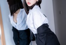 蓝小沂KiKi NO.11 OL黑丝 [42P731M]-套图岛