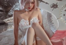 二佐Nisa – fate玛修婚纱[40P／621MB]-套图岛