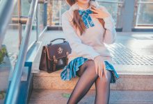 雪晴Astra (雪晴嘟嘟) Vol.036 JK夕阳 [25P-356MB]-套图岛