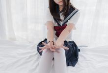 蜜汁猫裘 NO.005 猫耳JK [40P-110MB]-套图岛