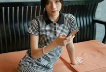 [IESS异思趣向] 2021.08.07 丝享家882：小六《下午茶的格子短裙》[86P／149MB]-套图岛