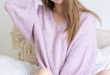 黑川 NO.031 紫色毛衣 [14P-134MB]-套图岛