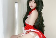 小仓千代w NO.017 - 红色圣诞礼物裙[23P／62.3MB]-套图岛