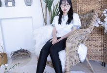 [BoBoSocks袜啵啵]NO.044 稚予-贝壳头、匡威帆布鞋、短肉丝[154P+1V／5.39GB]-套图岛