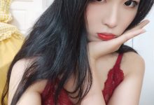 轩萧学姐 - 酒红色睡衣 [36P3V-209MB]-套图岛