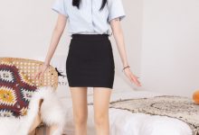 [BoBoSocks袜啵啵]NO.076 稚予-建行制服、平底鞋、肉丝[134P+1V／6.20GB]-套图岛