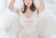 喵糖映画 VOL.186 纯白轻纱-套图岛