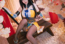 雪晴Astra (雪晴嘟嘟)  永劫无间黑胡桃 [12P-176MB]-套图岛