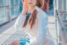 雪晴Astra - NO.32 JK夕阳 [25P-263MB]-套图岛