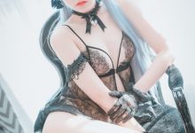 DJAWA Photo - Jeong Jenny  - Schwarz und Wei Katzenmädchen [34P-46.2MB]-套图岛