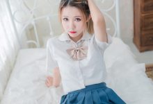 喵糖映画 VOL.121 白丝JK学妹-套图岛