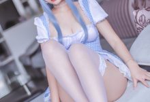 喵糖映画 VOL.122 蓝色女仆-套图岛