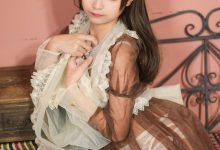 喵糖映画 VOL.124 棕色女仆装-套图岛