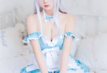 喵糖映画 VOL.133 小天鹅女仆和绊爱-套图岛