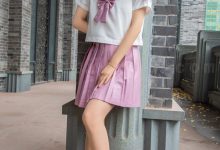 大生模拍 No.199 贝贝 粉嫩JK[50P+1V／715MB]-套图岛