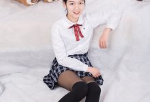 [SSA丝社]超清写真 NO.073 萱萱 JK制服黑丝写真集[122P-1.41GB]-套图岛