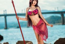 COS妹子仙九Airi NO.003 - 斯卡哈水着[15P／152MB]-套图岛