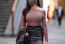 都市丽人皮裙黑丝女孩 [51P+1V-2.44G]-套图岛