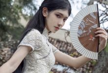 南桃Momoko NO.30 白旗袍 [11P-26MB]-套图岛