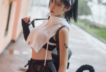 南桃Momoko NO.57 黑日常 [10P-16MB]-套图岛