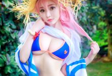 [BoLoLi波萝社]新刊 2018.01.05 BOL131 柳侑绮玉藻前泳装 [31+1P]-套图岛