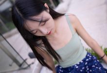 山茶摄影 – 高挑又漂亮的气质学妹-套图岛