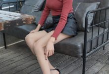 [IESS异思趣向]2019.11.28 丝享家631：小小的黑色皮裙-套图岛