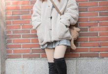 [大生模拍] 娇娇 户外光腿神器-套图岛