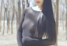 [妖精社视频] 2020.07.04 H2020 《美琪老师傅-无缝黑色连身》 [1V-175M]-套图岛