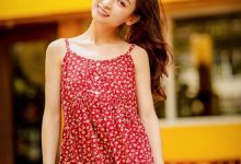 文艺气质少女户外小清新唯美写真图片-套图岛