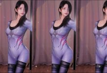 虎牙主播坏空空 套连体衣cos专场热舞合集 [1V-7.17G]-套图岛