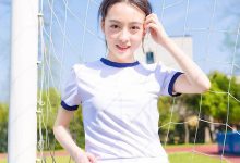 长腿美女运动服性感写真图片-套图岛